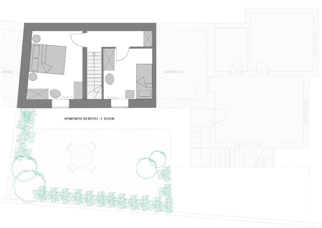 Apartment Muretto Bašanija Eksteriør billede